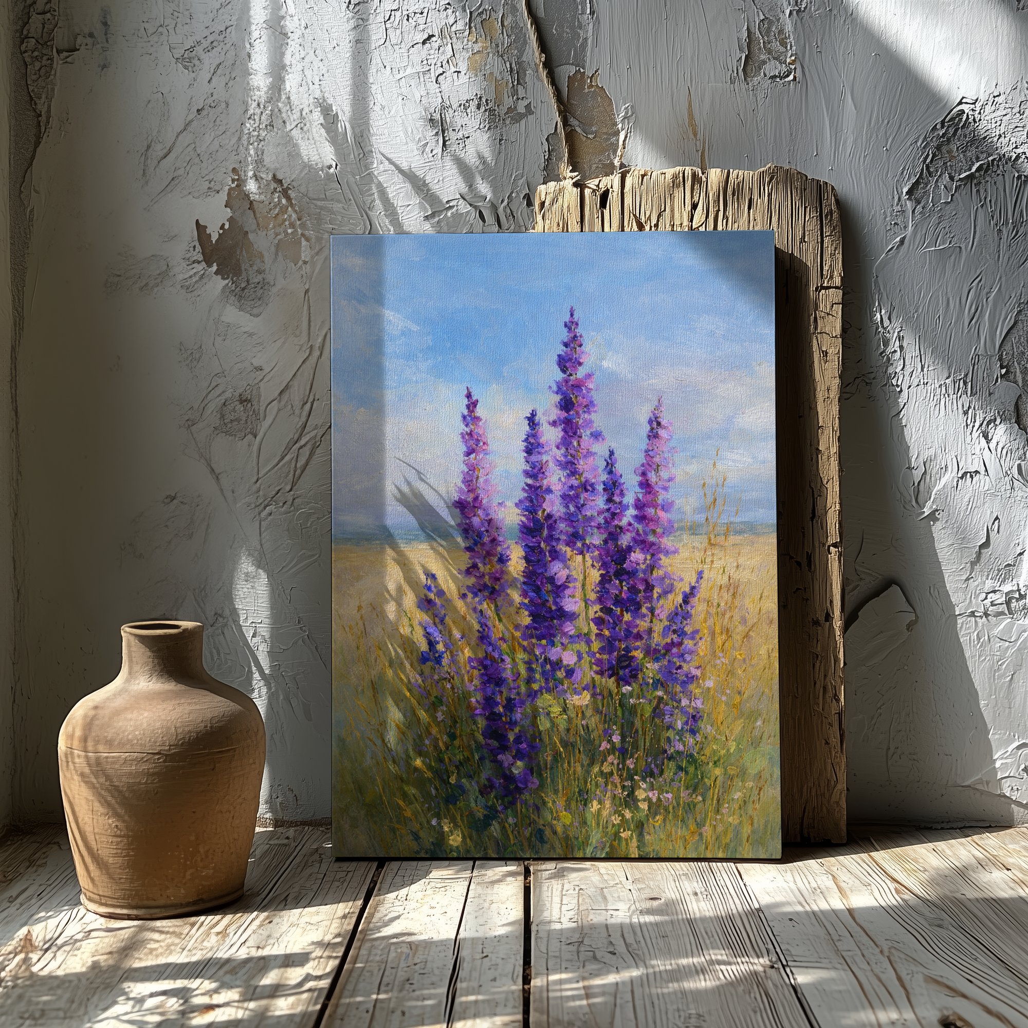 Pink Peony Canvas Wall Art for Living Room – Floral Painting