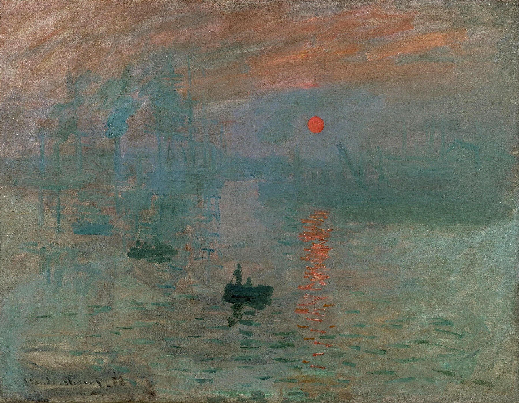 Claude Monet, Impression, Sunrise — the 1872 harbour painting that gave Impressionism its name